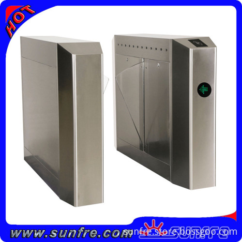 Automatic optical flap barrier turnstile gate